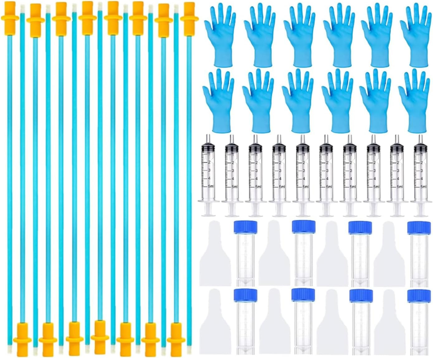 15 Set AI Artificial Insemination Dog Breeding Kit, Canine Breeding Kit, Disposa