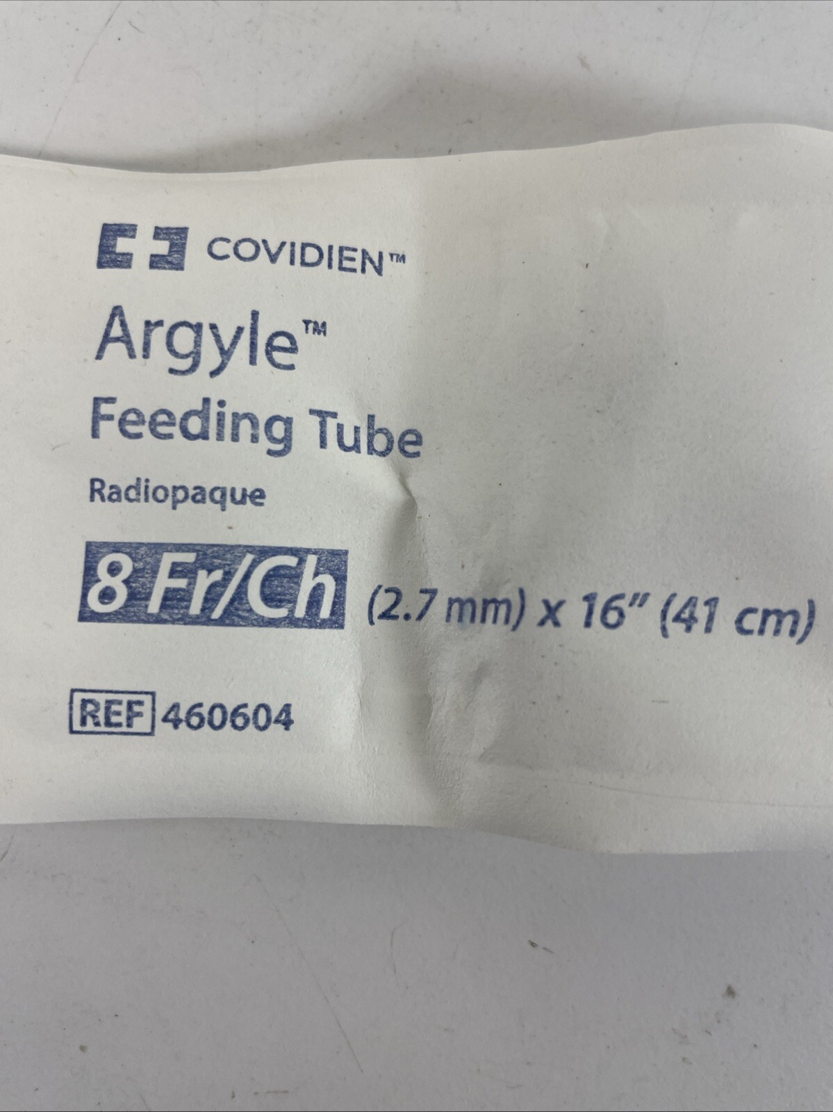 Animal Feeding Tube 8 fr x 16″ Transparent Feeding Tube X-Ray Detectable