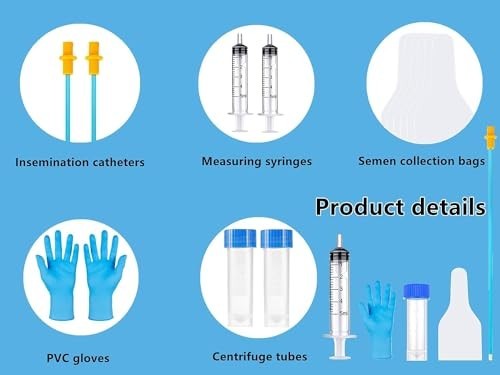 20 Set Dog AI Insemination Breeding Kit – Pet Breeding Supplies for Small Breeds