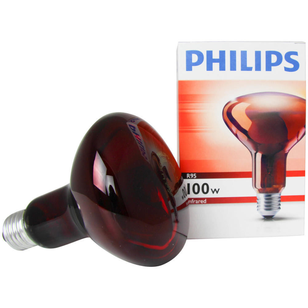 High Quality Heat Lamp Puppy Kitten Whelping Box Kit Infrared Reflector & Bulbs