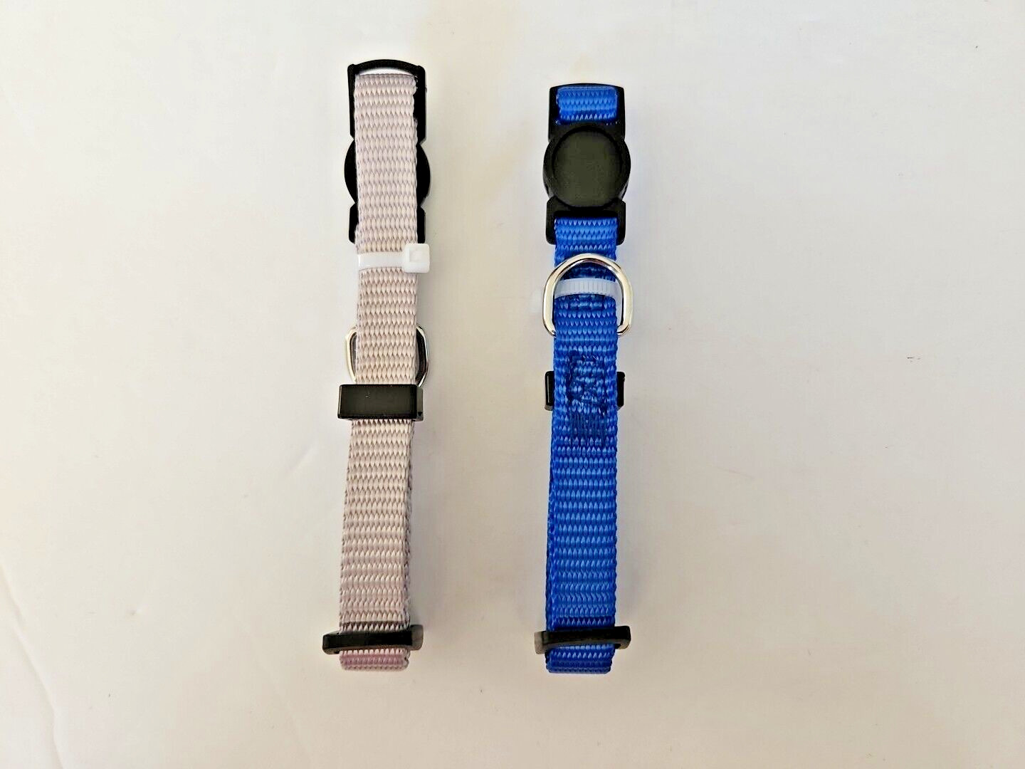 Puppy Collars Lot of 3 Soft Nylon Whelping Puppy ID Adjustable Breakaway Litter