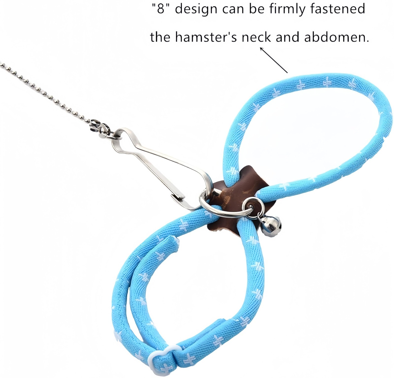 Hamster Adjustable Training Lead Leash Nylon for Hamster Rat Squirrel Gerbil …