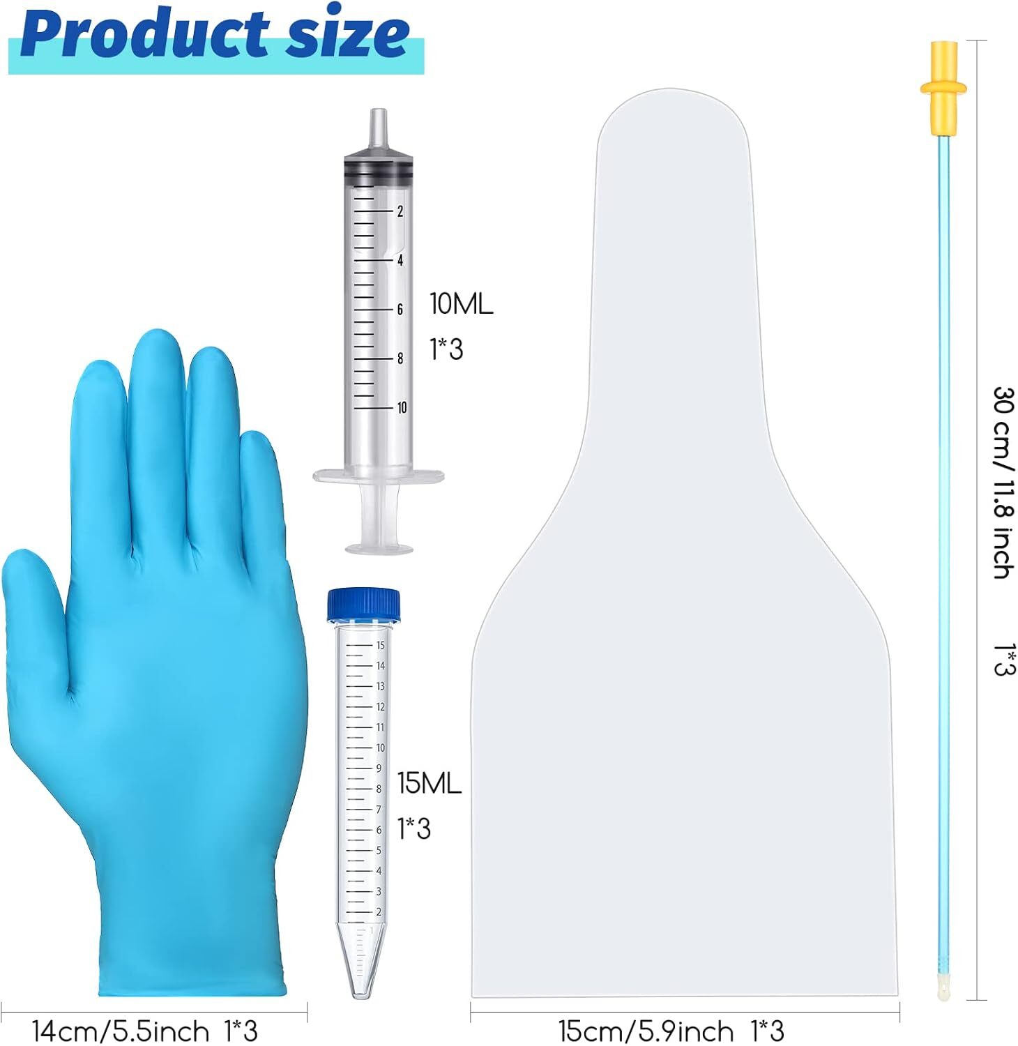 3 Set AI Artificial Insemination Dog Breeding Kit Artificially Inseminate Dog Ki