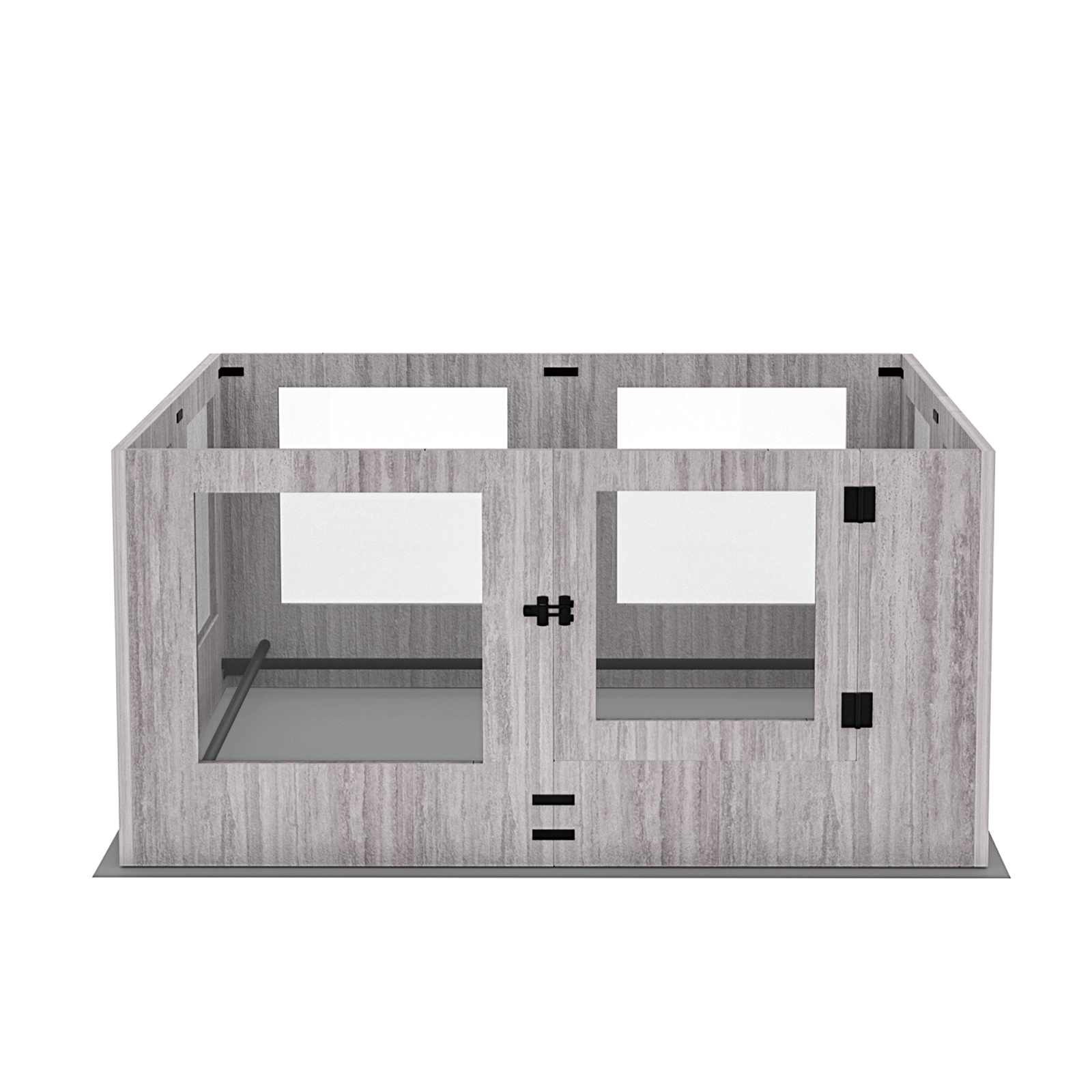 Wooden Large Dog Whelping Box Pet Puppy Playpen with Waterproof Fertility Pad
