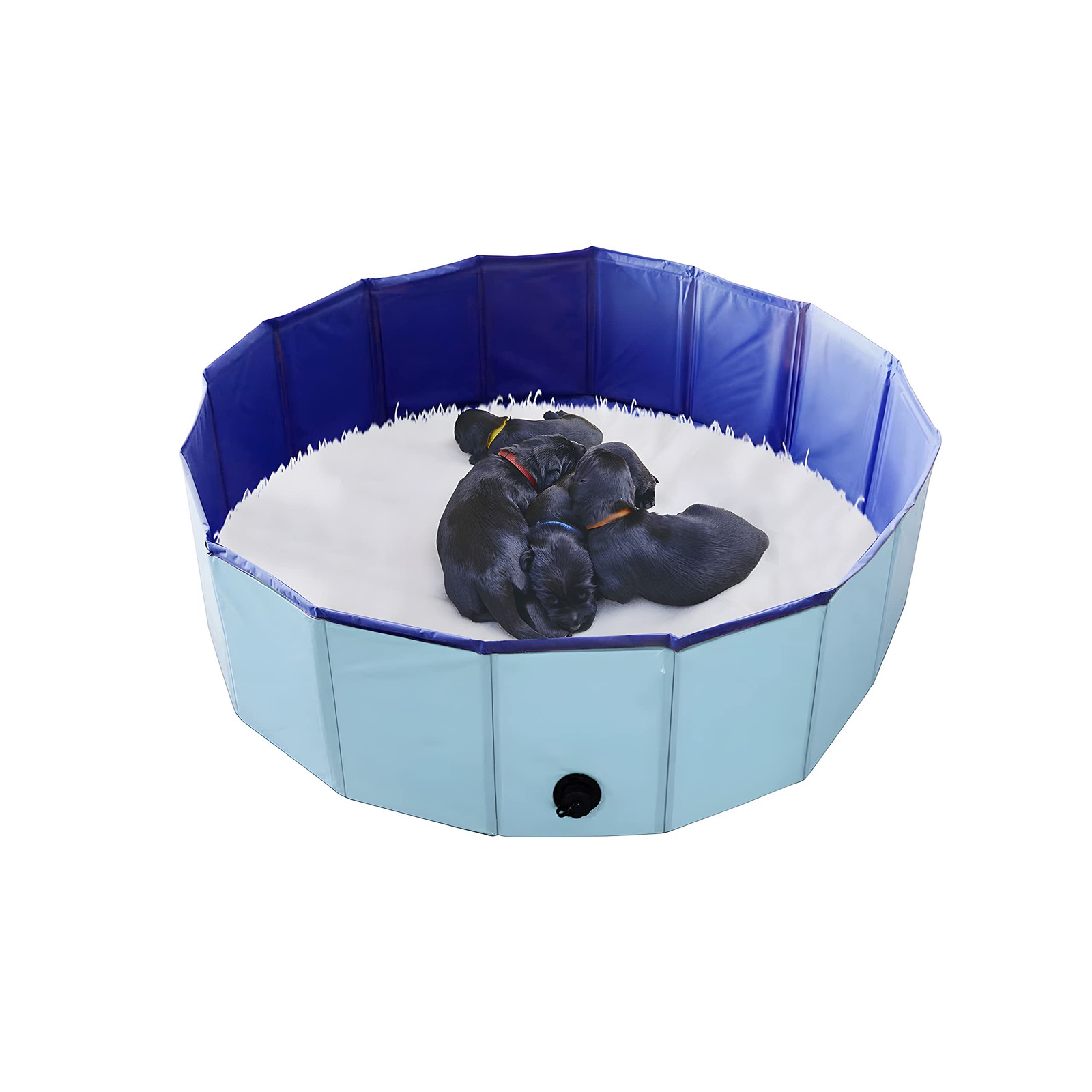 Artilife Whelping Box for Dogs Diameter: 32 inches x Height: 8 inches, Blue
