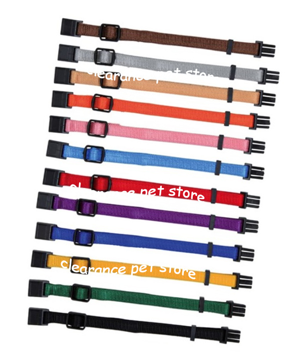 pack 12 Trixie Puppy Dog Whelping Collar ID identification puppies S/M or M/L