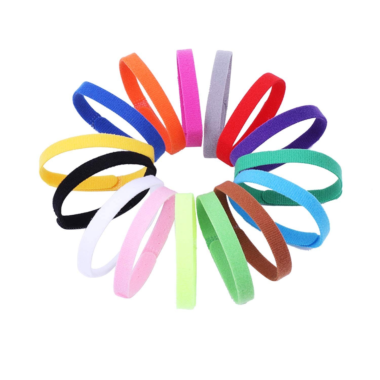15 Colors Puppy ID Collars,Soft, Adjustable & Reusable，Suitable for Newbo