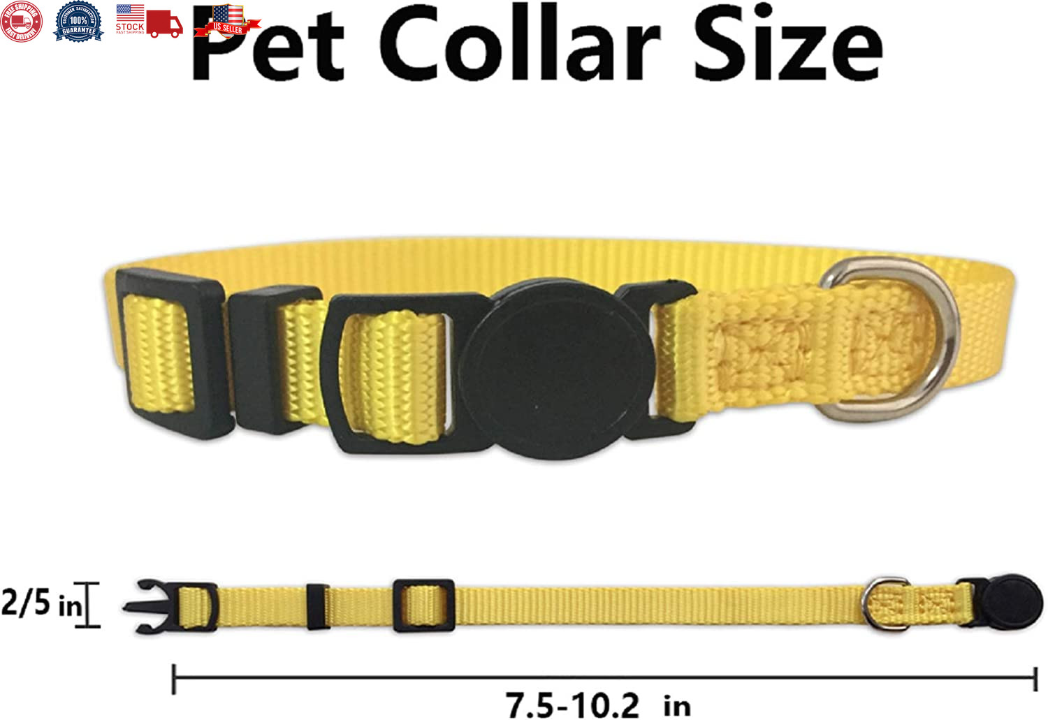 12 Pcs/Set Soft Nylon Puppy ID Collar Adjustable Whelping Breakaway Litter New