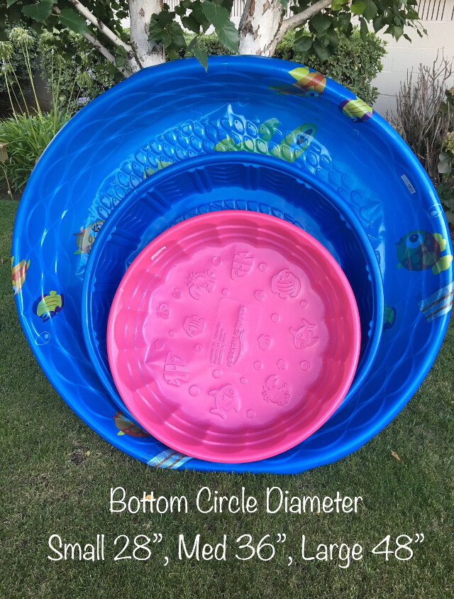 SHIPS FREE! LARGE Size Kiddie Pool Cover Liner for Whelping Puppies Dogs