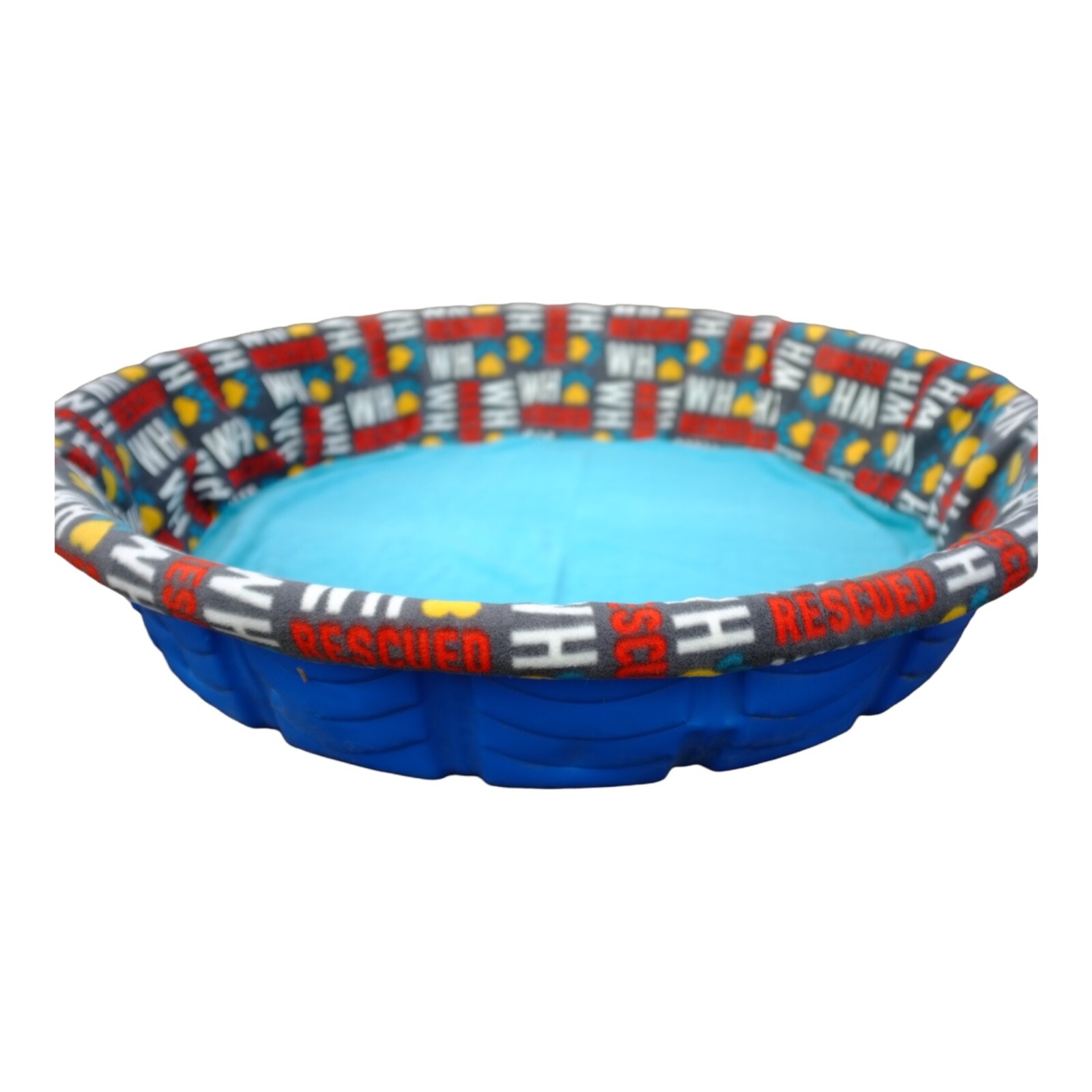 SHIPS FREE USA Small Fleece Whelping Kiddie Pool Liner for Dogs 0-24 Pounds
