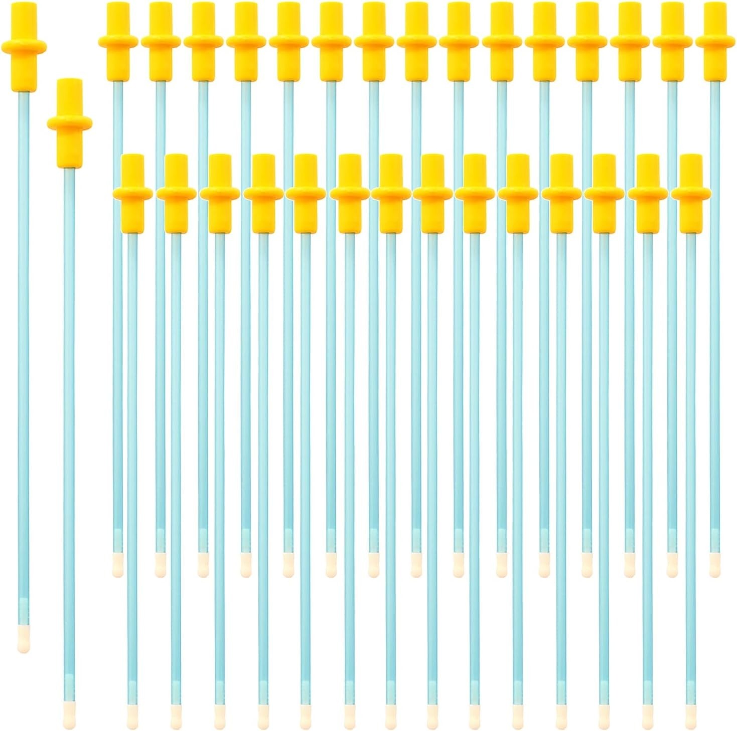 50-Pack Disposable Animal Insemination Rods – Flexible, Safe Breeding Tubes f…
