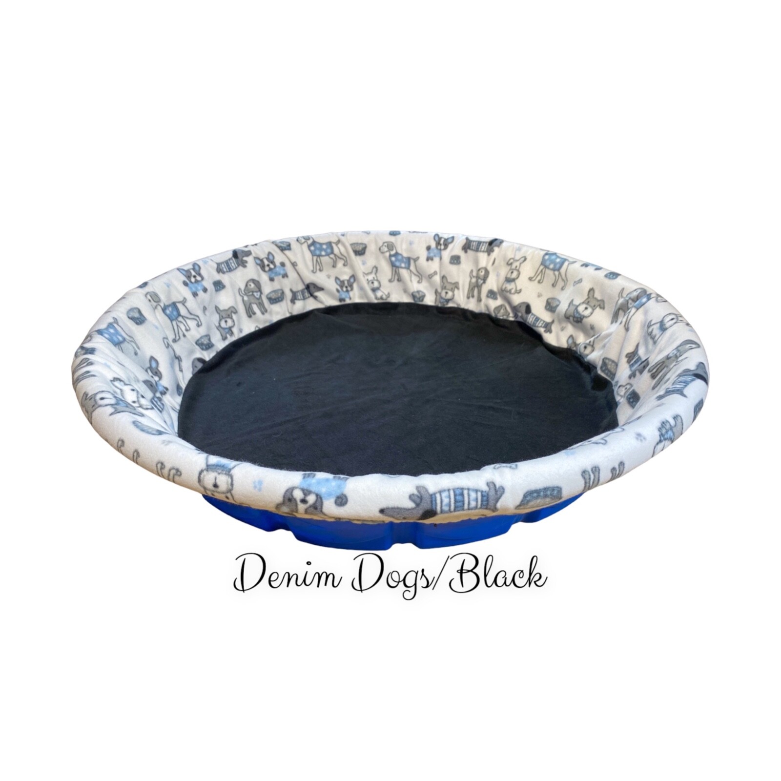 Large Fleece Whelping Kiddie Pool Liner for Dogs 50+ Pounds