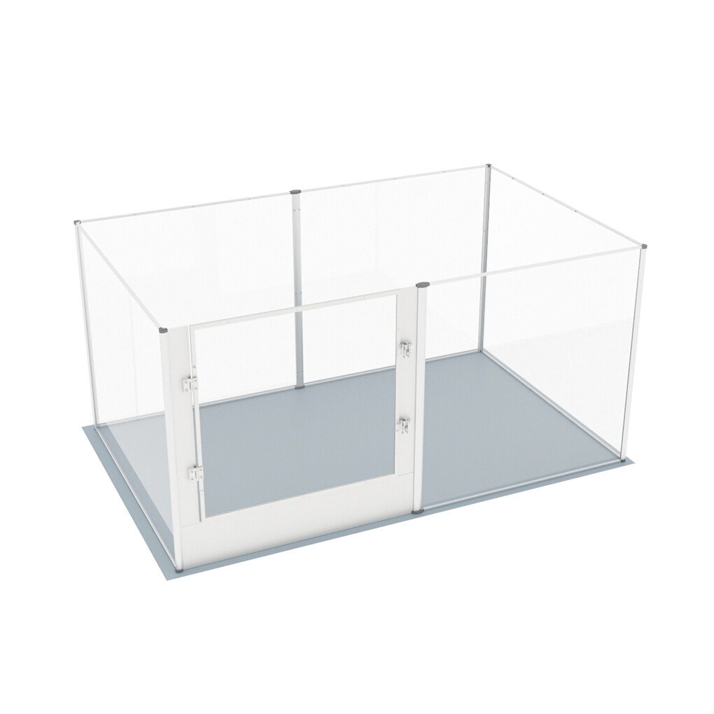 Heavy Duty Acrylic Dog Fence Playpen Kennel Whelping Box for Puppy Small Animals