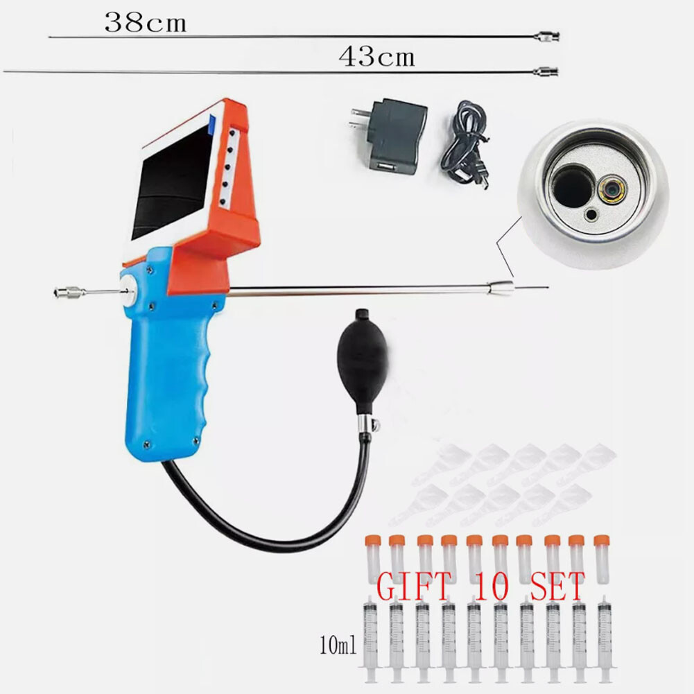 Artificial insemination system Veterinary transcervical dog insemination gun