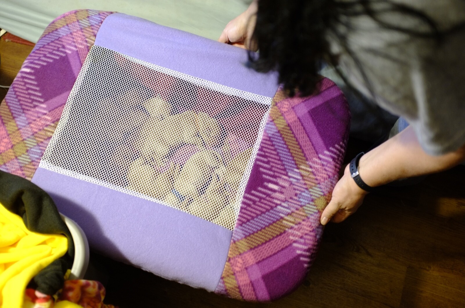 SHIPS FREE USA! Laundry Basket Fleece Liner Breeder Bundle for Whelping Puppies