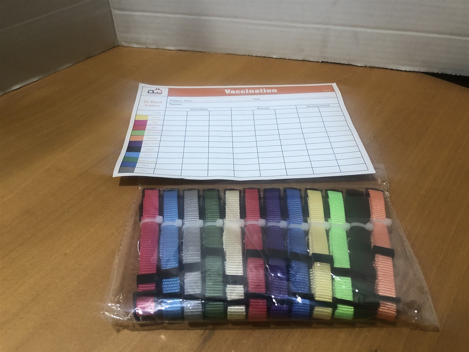 GAMUDA Puppy Collars – Super Soft Nylon Whelping Puppy ID