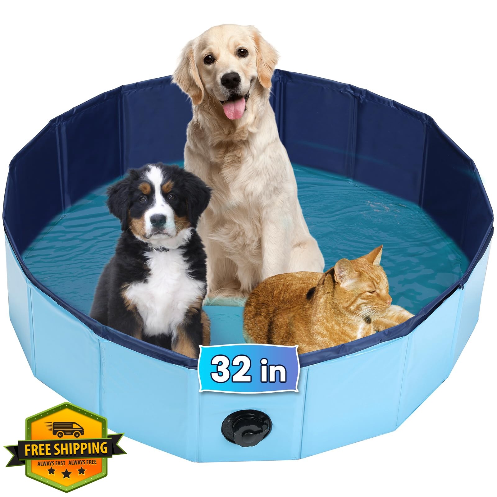 AMGSH Blue 31.5″ whelping pool