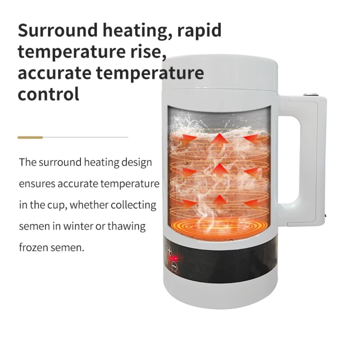Canine Semen Thawing/Warming Thermostatic Cup (600ml) – Upgraded Version!