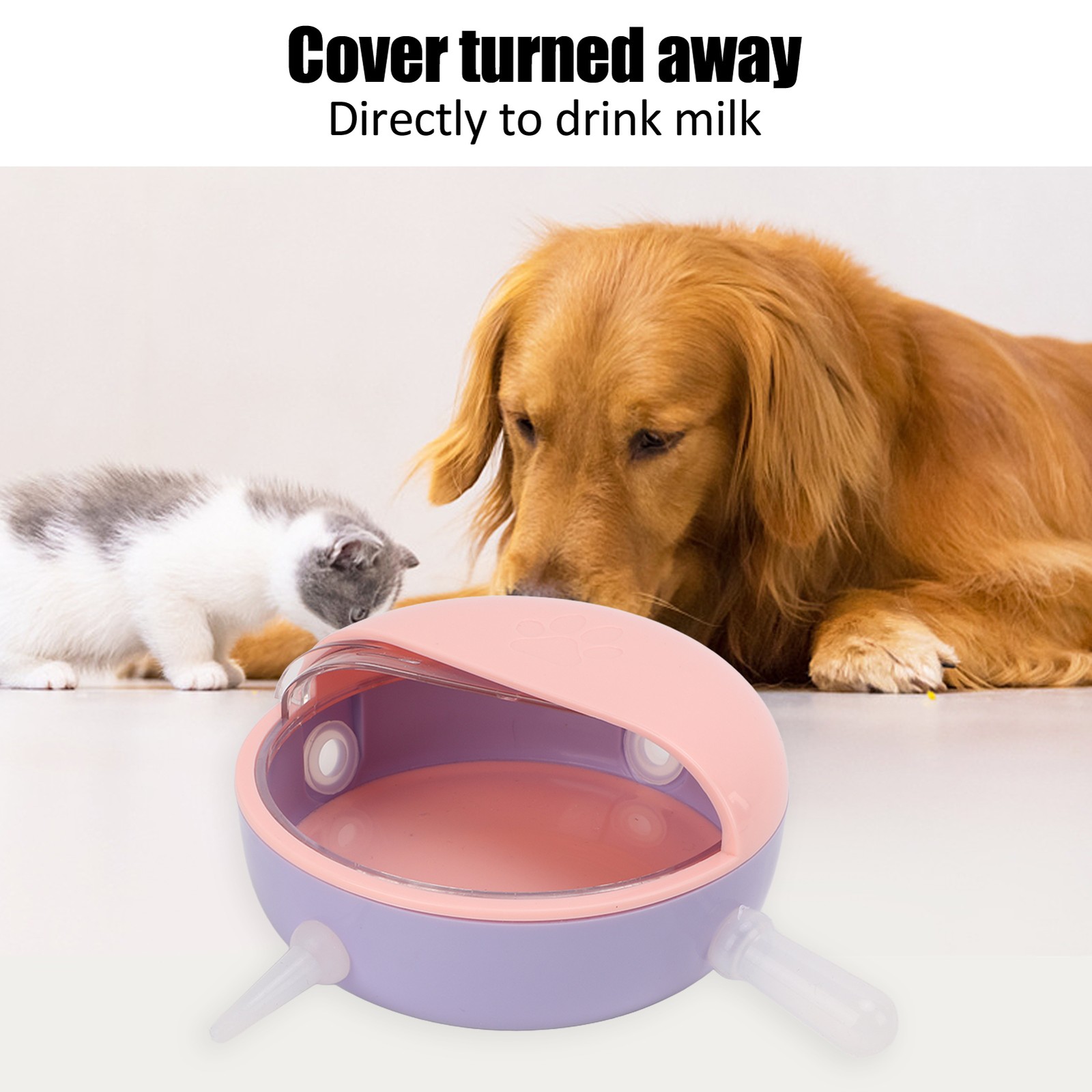 Puppy Milk Feeder Biodegradable Safe Silicone For Small Pets Easy To Use