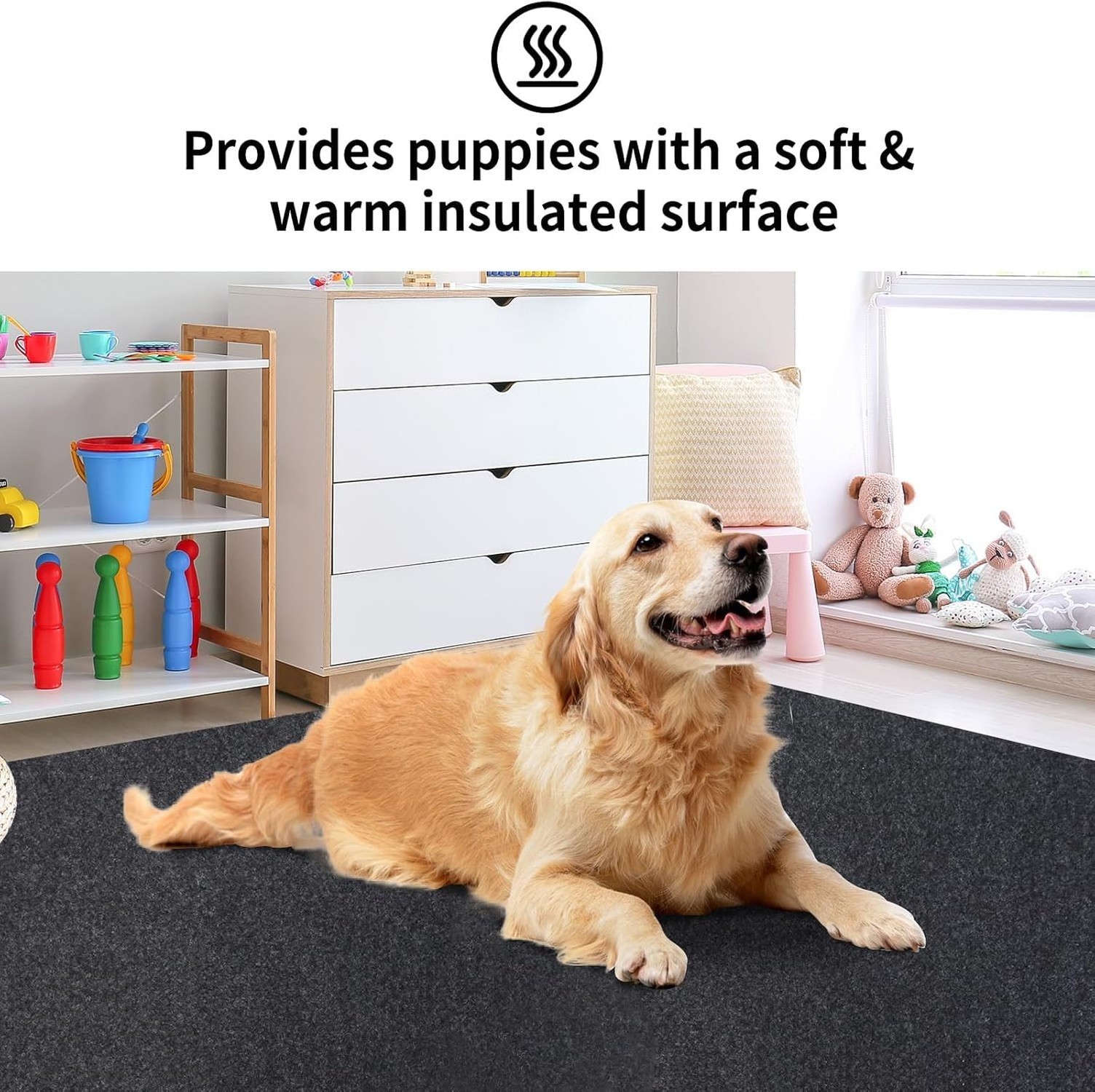 Dog Playpen Mat Pads, Puppy Pads for Dogs Training, Whelping, Housebreaking, …