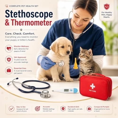 Complete Whelping Kit for Puppy Kitten Birth Supplies Feeding Tubes Collars