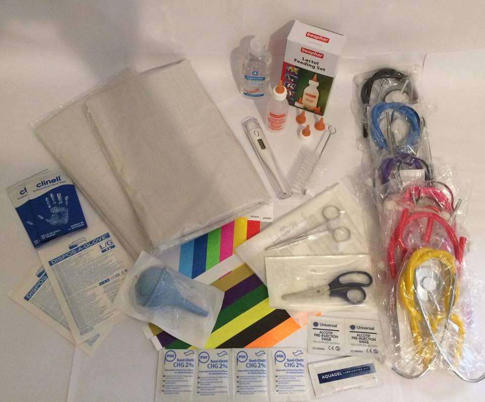 Abnobas Original Budget Whelping Kit Box Liners Milk Bottle Puppy Dog ID Collars