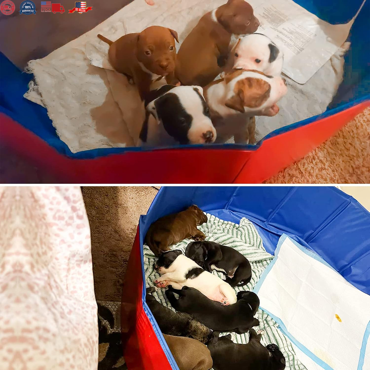 Whelping Pen for Dogs,Whelping Box for Dogs and Puppies,Dog Birth Supplies