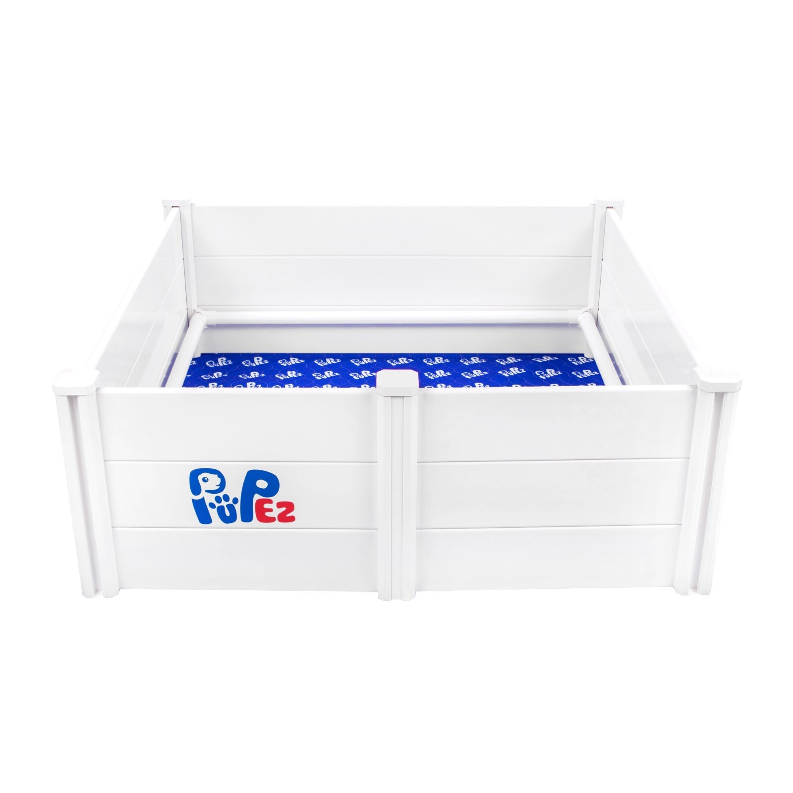 Whelping Box for Dog Breeding + *BONUS PUPPY RAIL* | ALL BREEDS | 48″x48″x18″