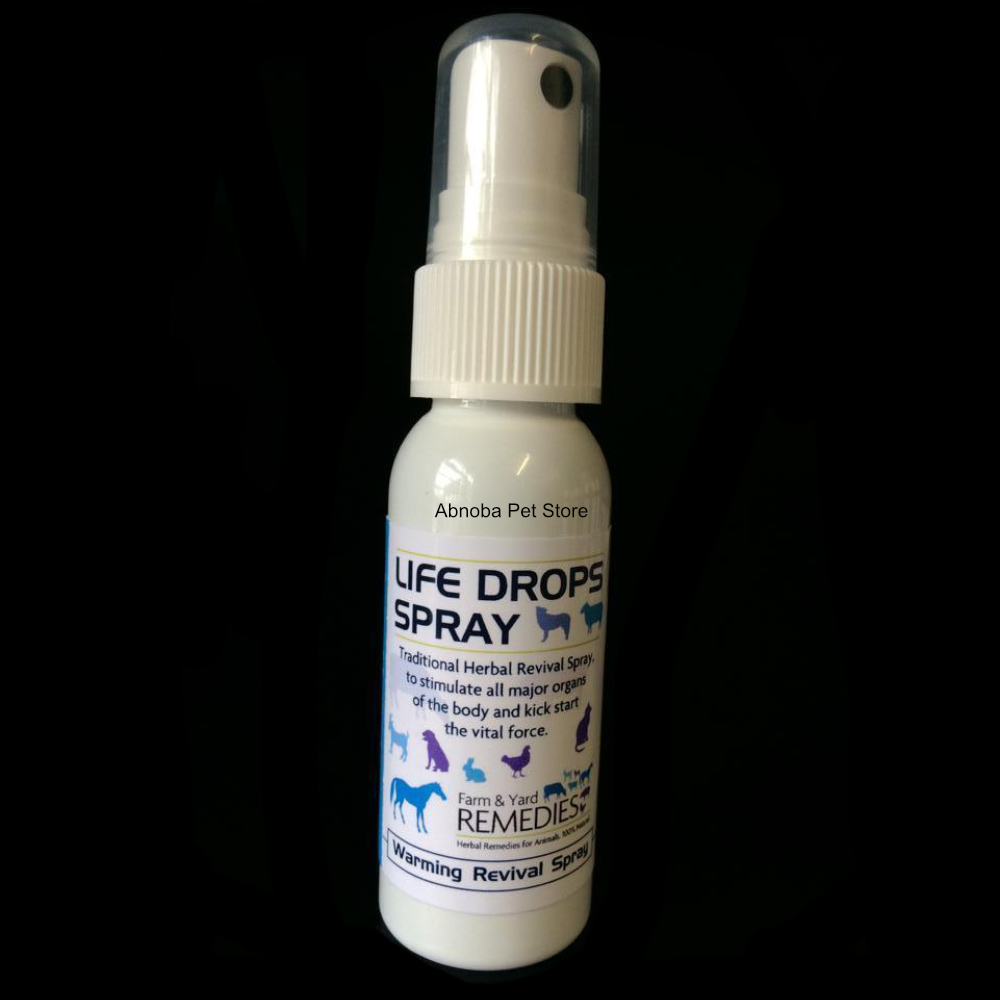 Life Drops Spray 30ml Initiate or Stimulate Respiration newborn Kitten Puppy Dog