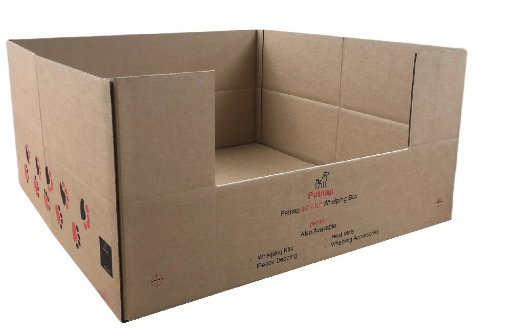 Whelping Box for Puppies, Dog Birthing Box,Welping Boxes 36″ x 36″ 915mm x 915mm