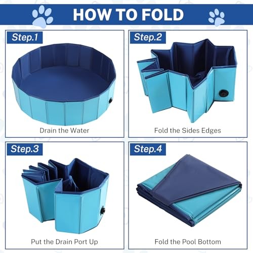 Portable Whelping Box for Puppies—32″x8″—Dog Birthing—32″ Dia. x 8″ H