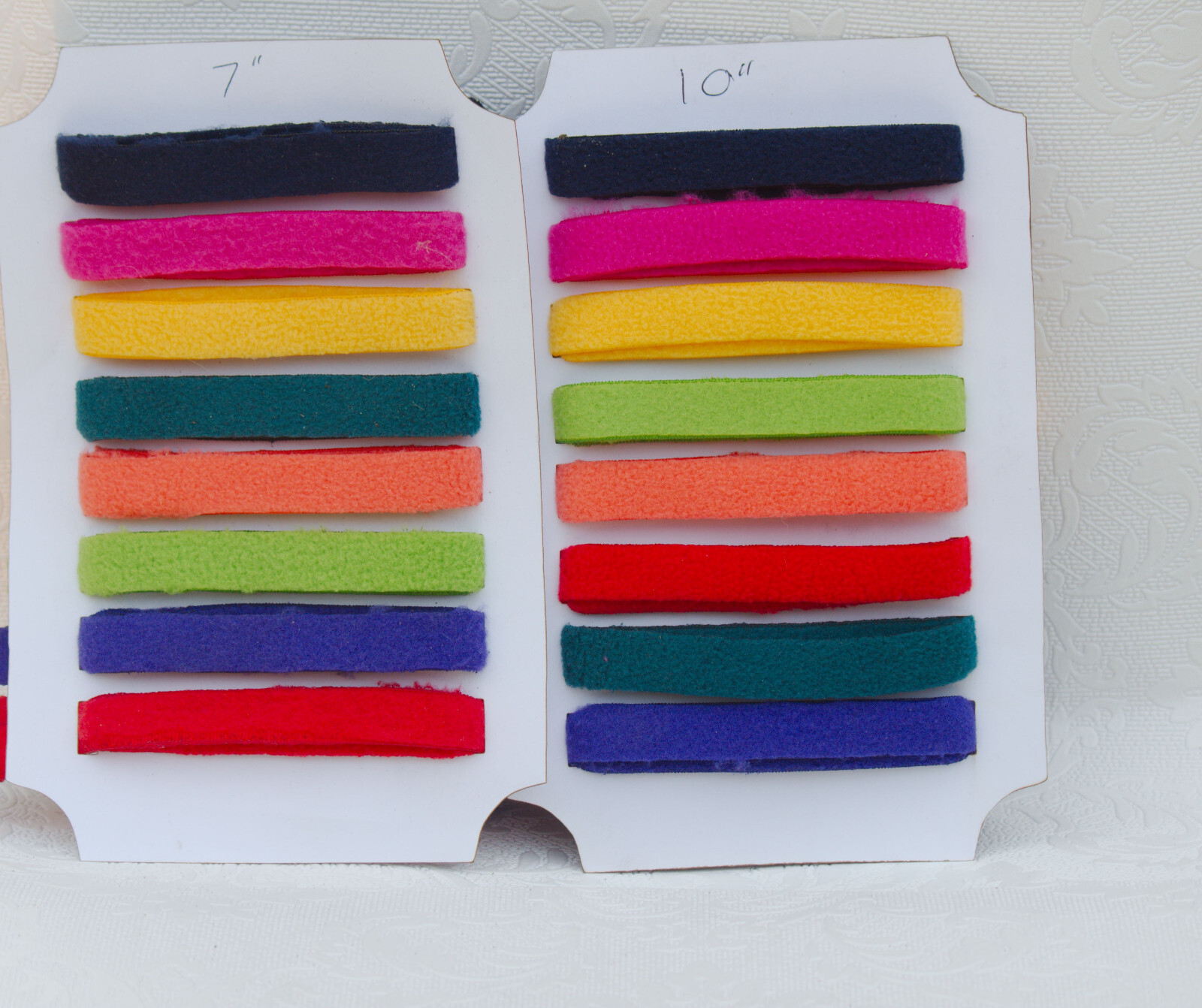 20 Puppy Collars for Litter, 10 Colors Puppy Whelping Collars, Double