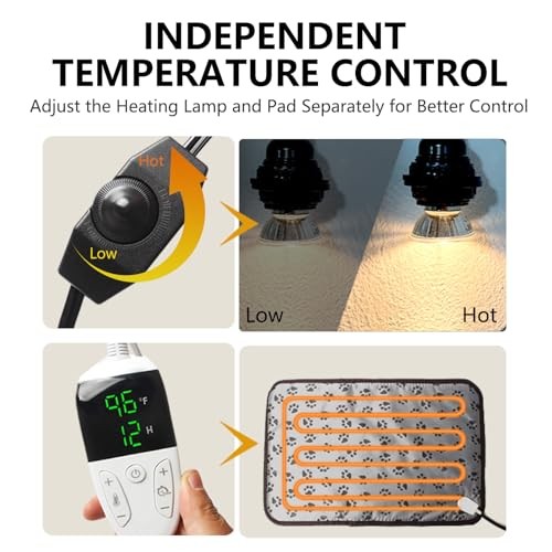 Pet Warming for Puppies & Kittens, Newborn Pet Care Box with Heating Pad