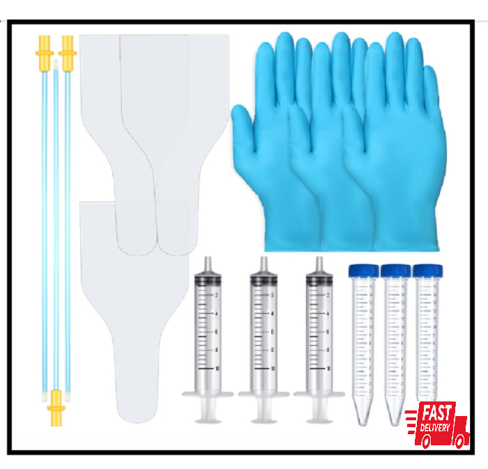 3 Set AI Artificial Insemination Dog Breeding Kit, Canine Tube Semen Collection