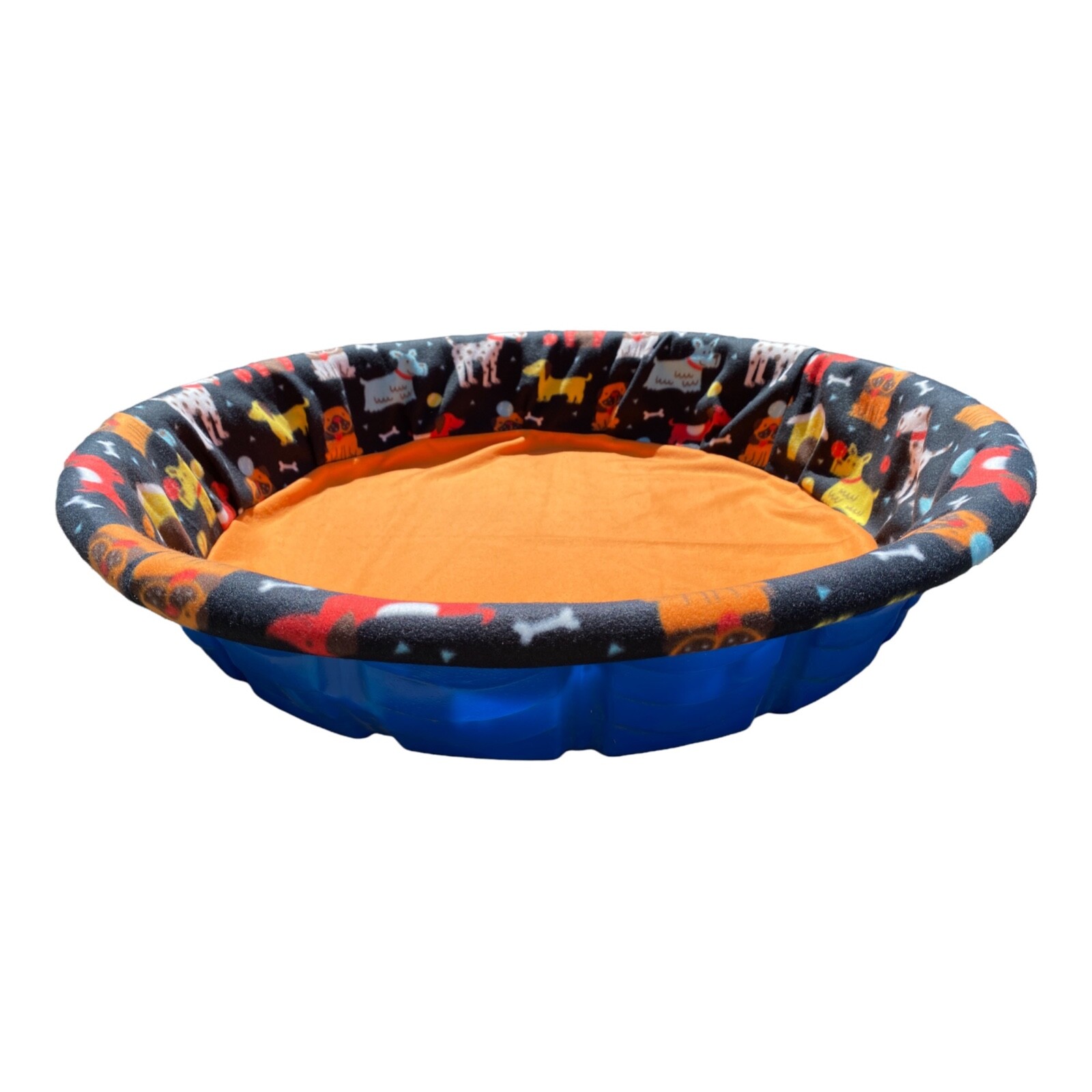 FREE USA SHIPPING Medium Fleece Whelping Kiddie Pool Liner for Dogs 25-49 Pounds