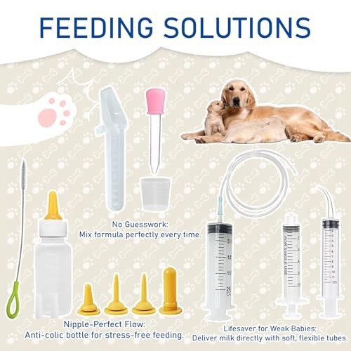 Puppy Whelping Kit for Newborn Puppies Birth Supplies Digital Thermometer