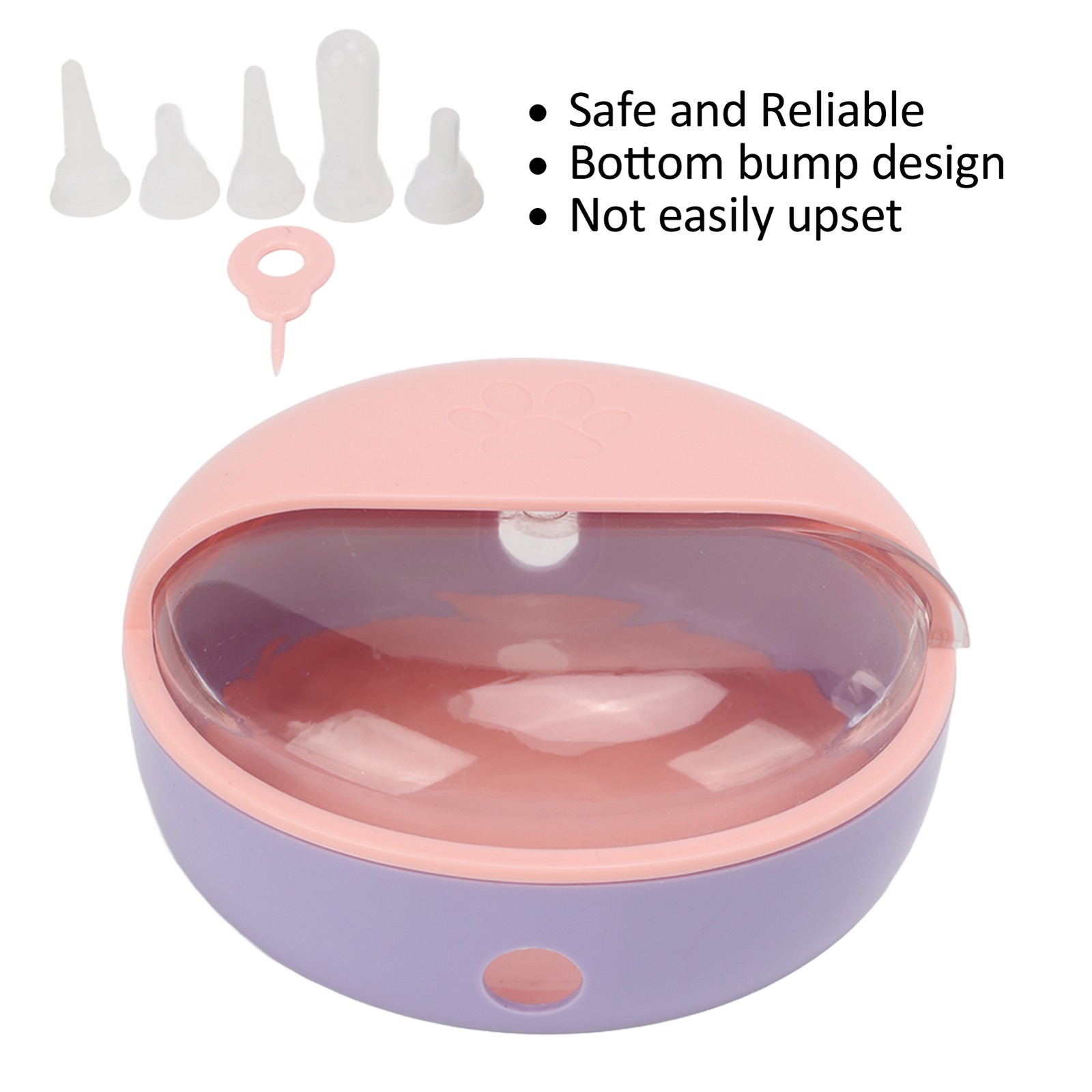 Puppy Milk Feeder Biodegradable Safe Silicone For Small Pets Easy To Use