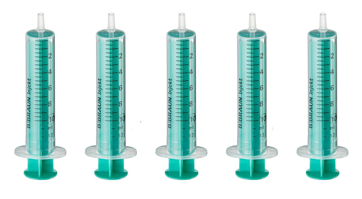 5 x 10ml All Plastic Sterile Syringe Canine Artificial Insemination Dog Breeding