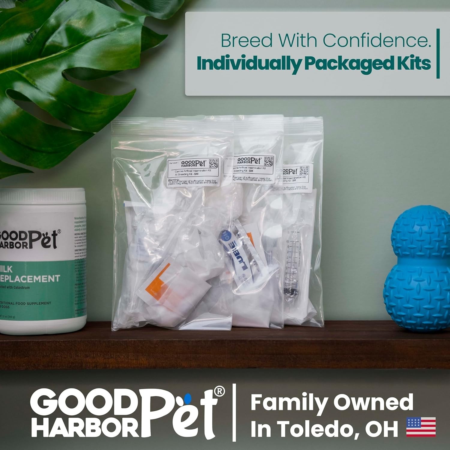 Dog Artificial Insemination Kit – Complete 3 Pack for Med/Lg Breeds