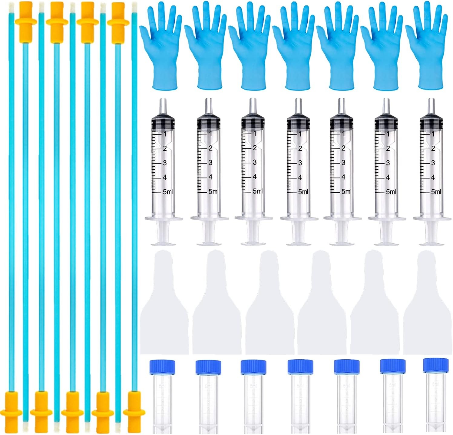 10 Set AI Artificial Insemination Breeding Dog Kit, Canine Supplies