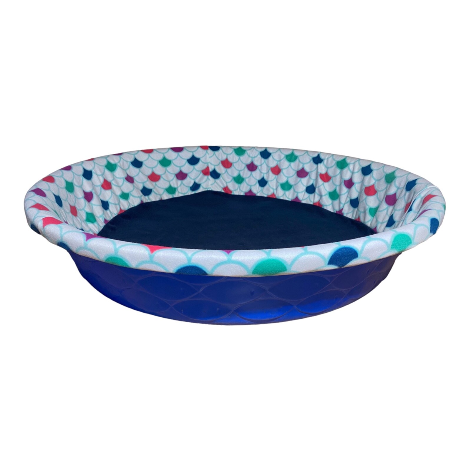 LARGE “Art Deco” Handmade Fleece Whelping Kiddie Pool Liner for Puppy Pen
