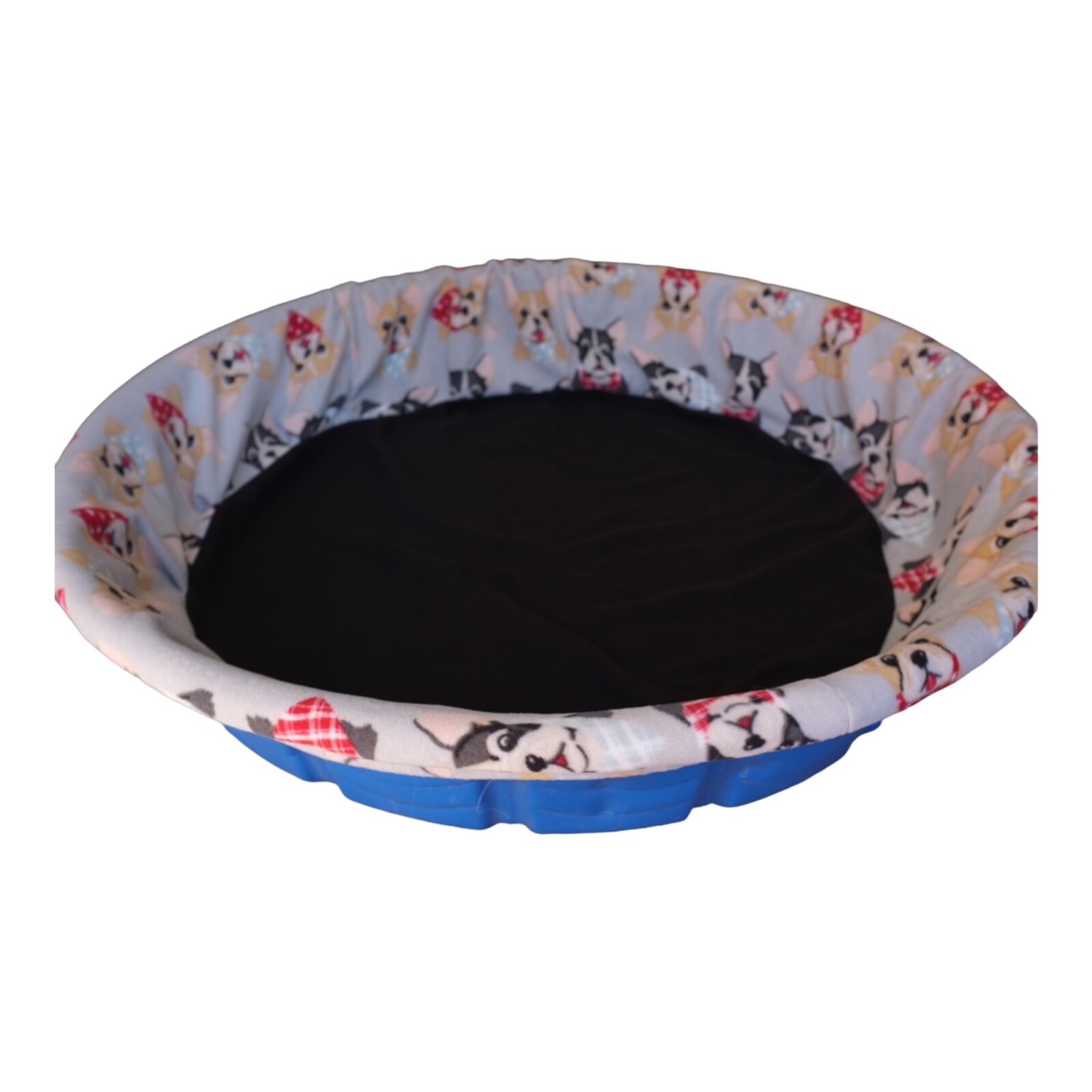SHIPS FREE USA Large Fleece Whelping Kiddie Pool Liner for Dogs 50+ Pounds