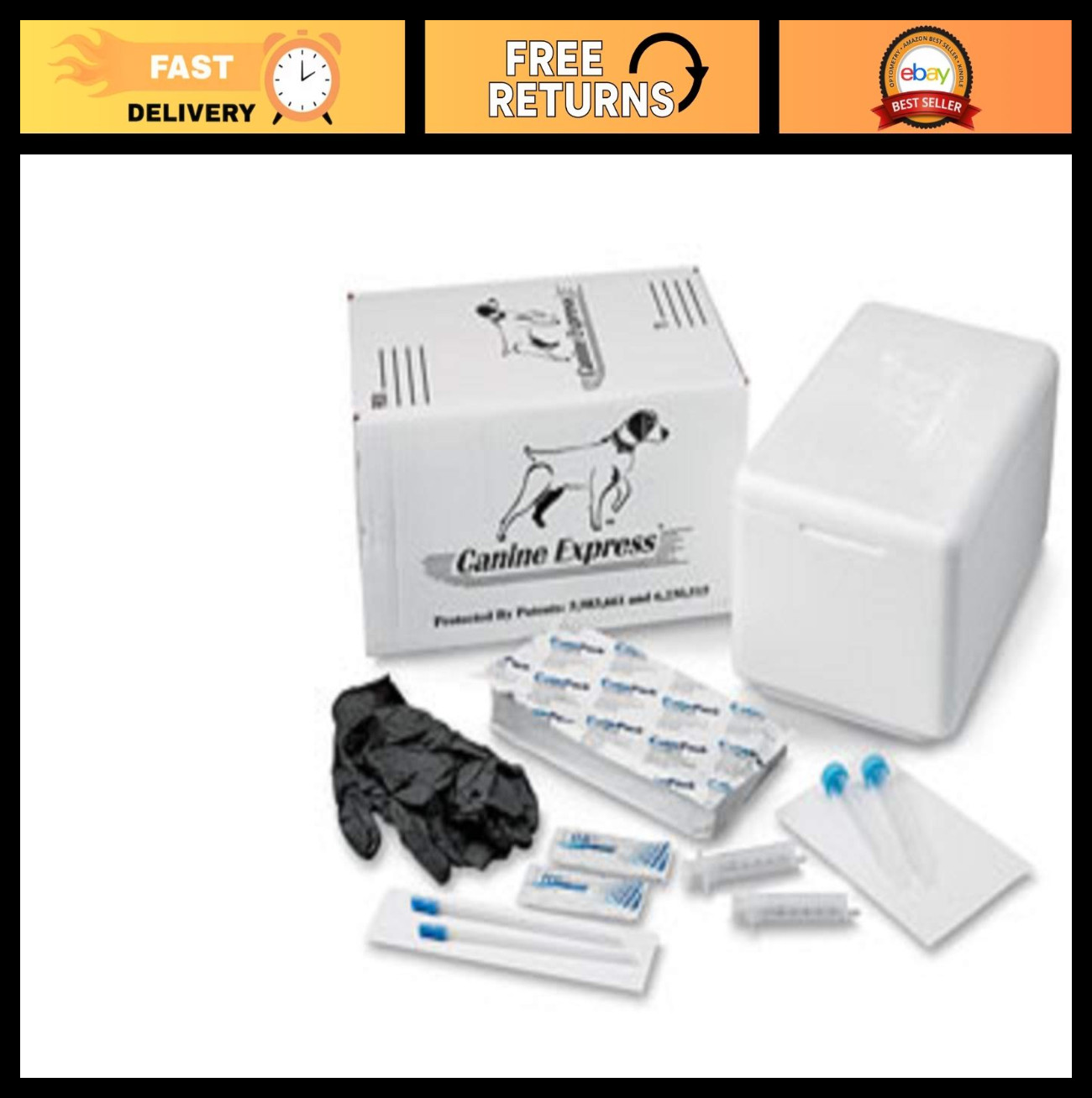 Disposable Canine Semen Transport Bags – Safe, Sterile, Easy to Use, 10 Pack