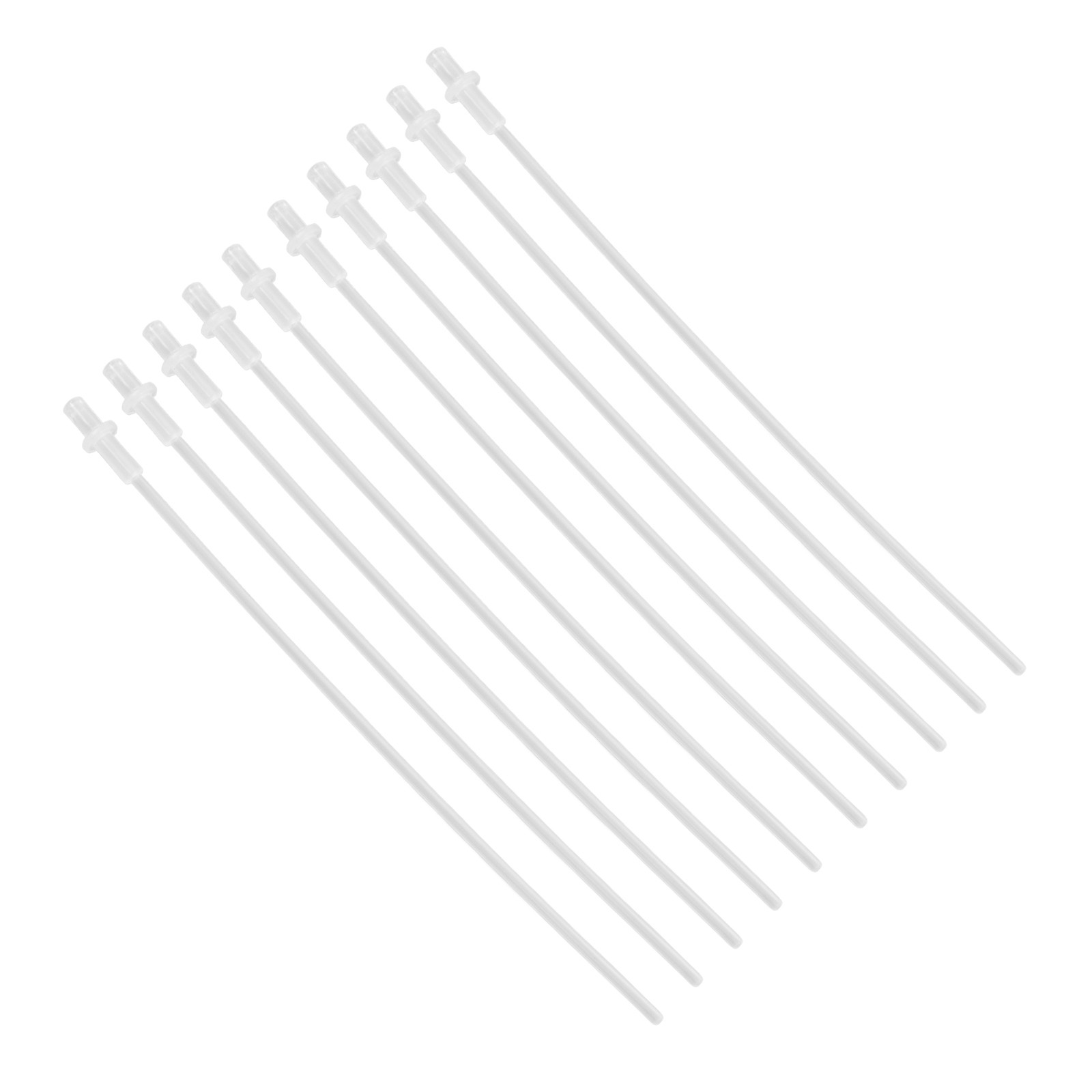 50PCS 10in Artificial Insemination Rod Transparent Disposable Insemination T-DSO