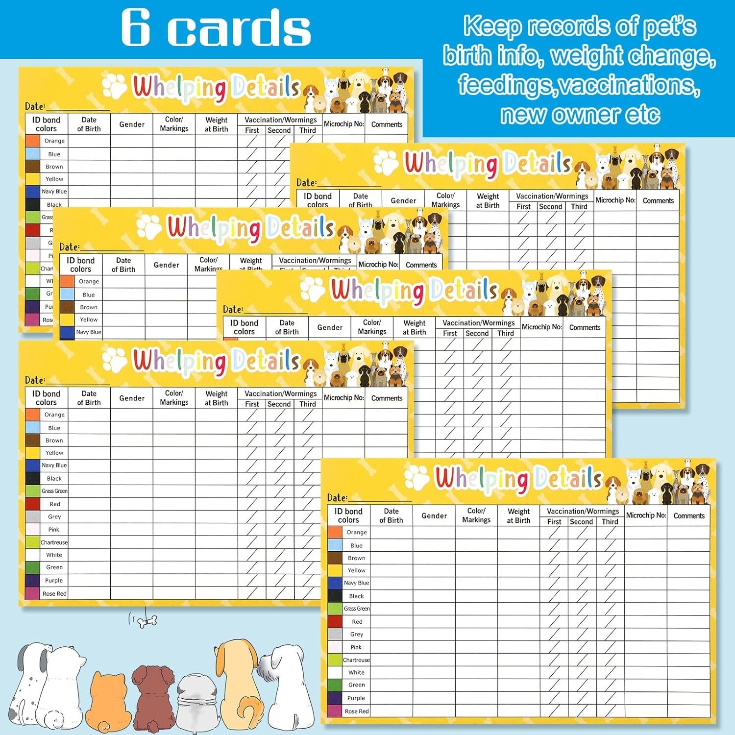 48-Piece Veterinary Approved Puppy Whelping Kit with Feeding and Care Essentials