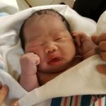 baby ivy delivered at the birthing center