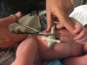 baby calliope born at the birthing center