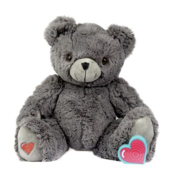 My Baby's Heartbeat Bear Gray Bear