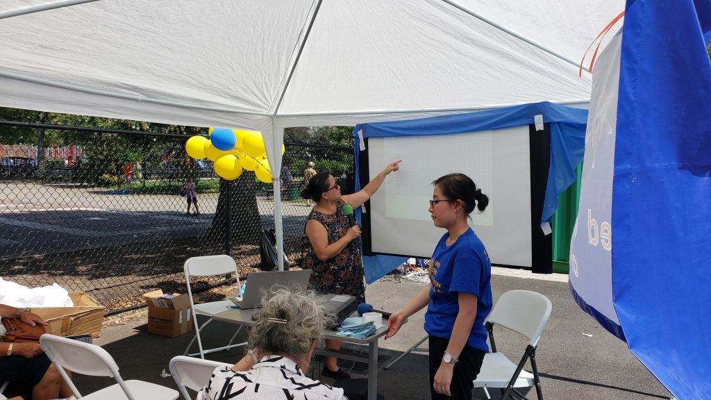 Dr Eng speaks at the 2019 Wellness & Family Day