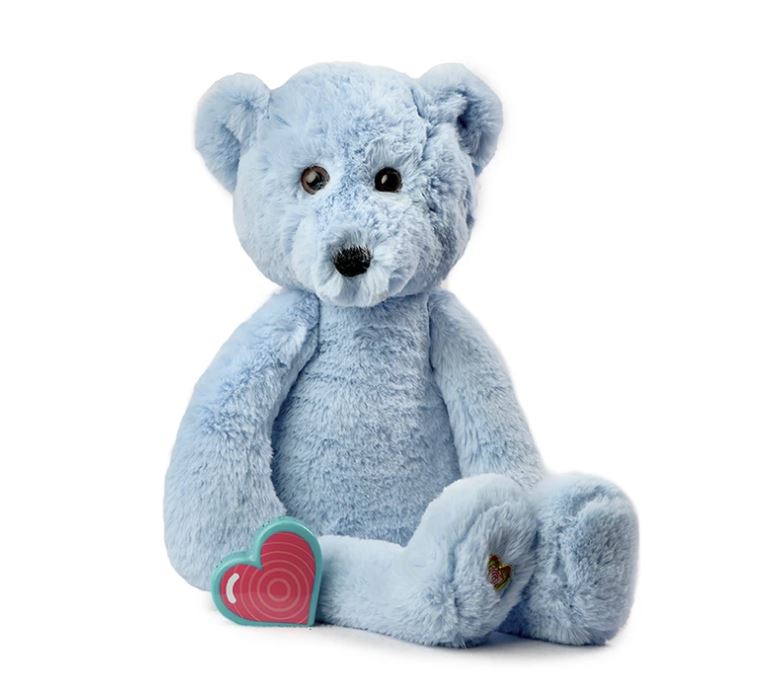 teddy bear with baby heartbeat